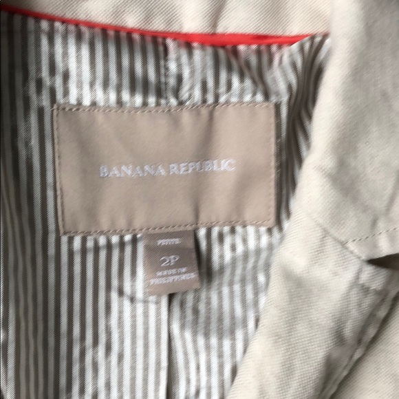 Banana Republic Linen Blazer classic fit 2P - Picture 3 of 6